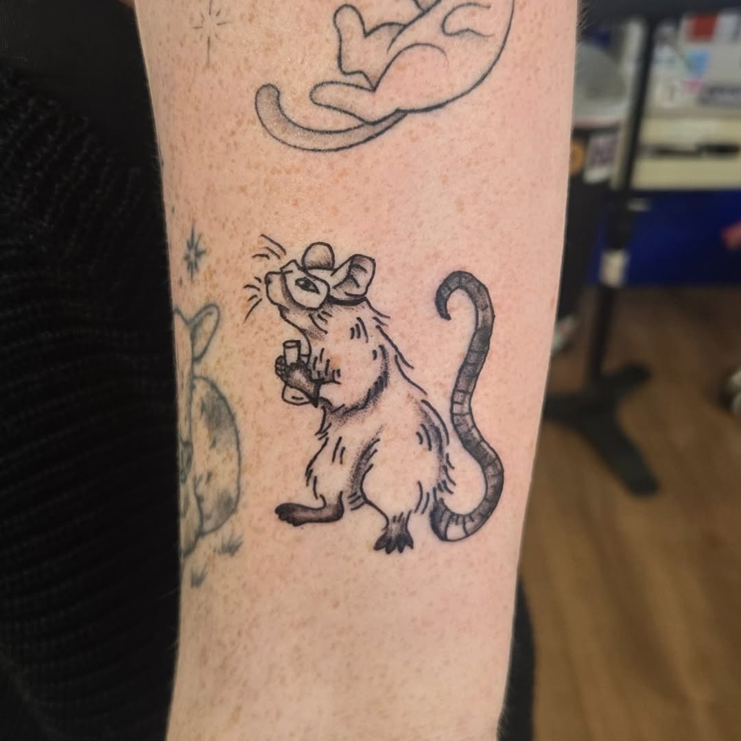 Tattoo by @thebgailboyd — black_and_grey
