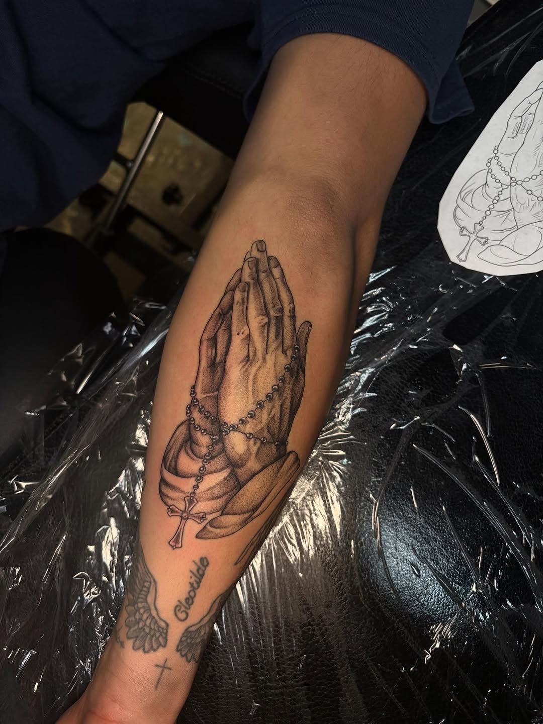 Tattoo by @darsey.waters.art โ realism, black_and_grey