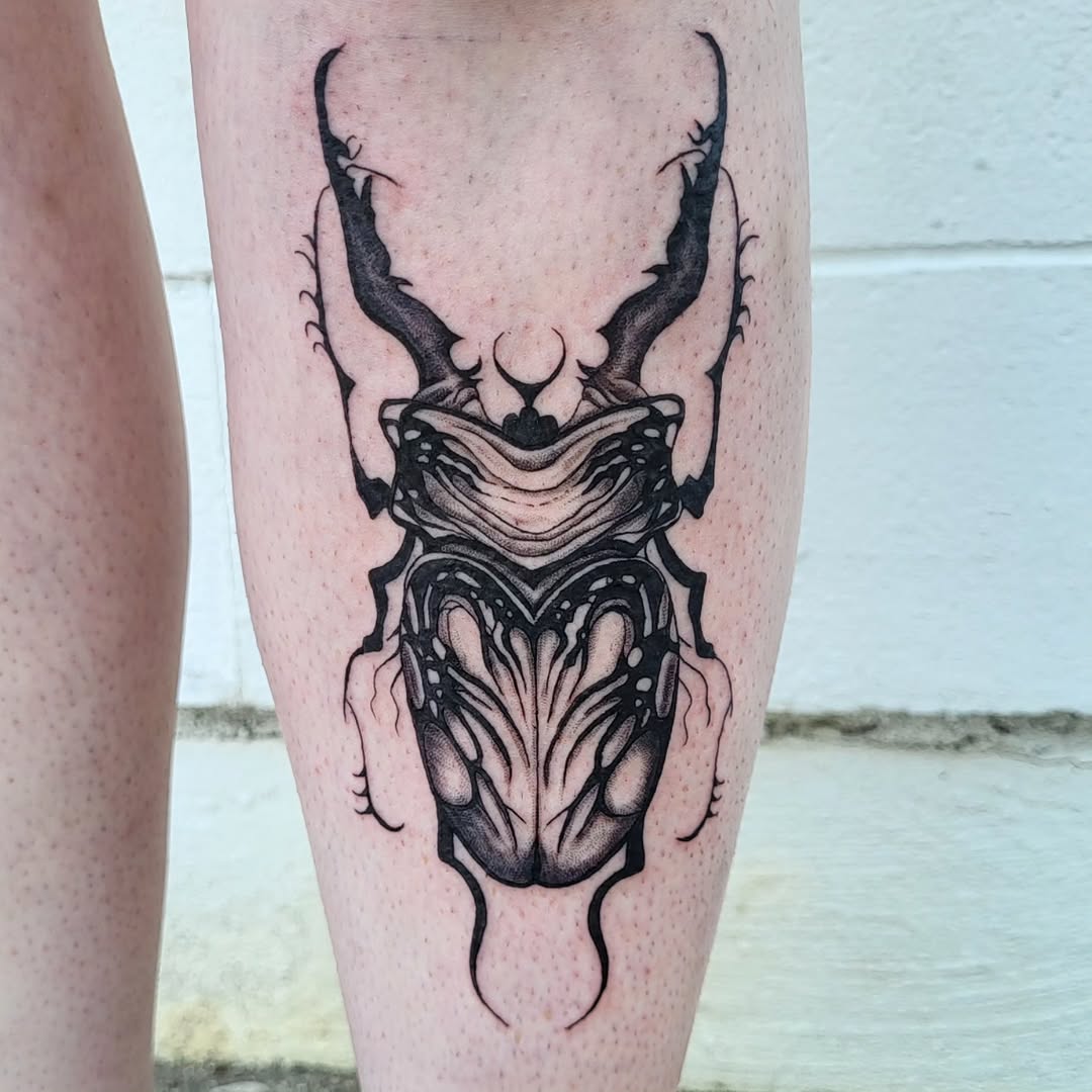 Tattoo by @jennas_inks — black_and_grey
