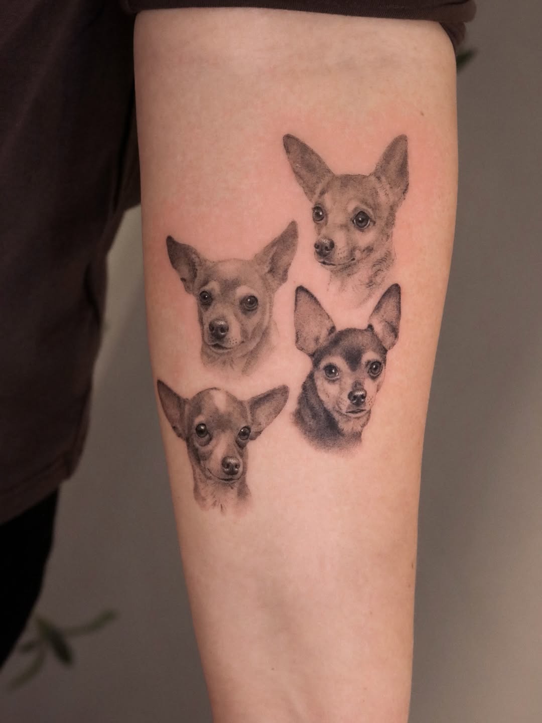 Tattoo by @nickthetailor — realism, black_and_grey