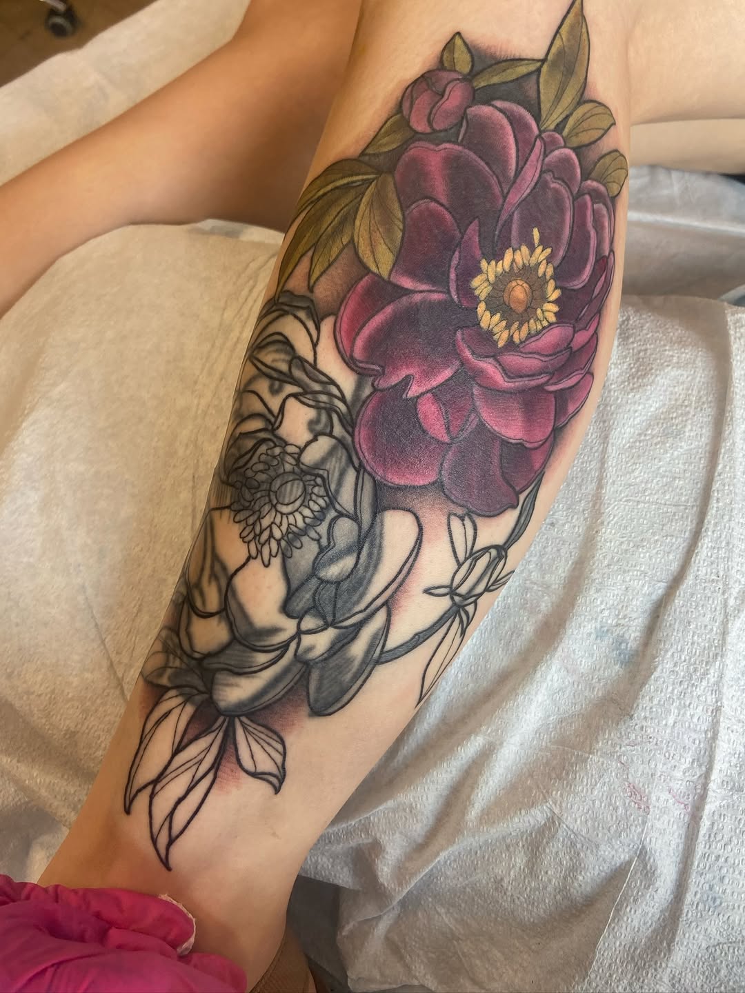Tattoo by @marinamaytattoos — realism, black_and_grey