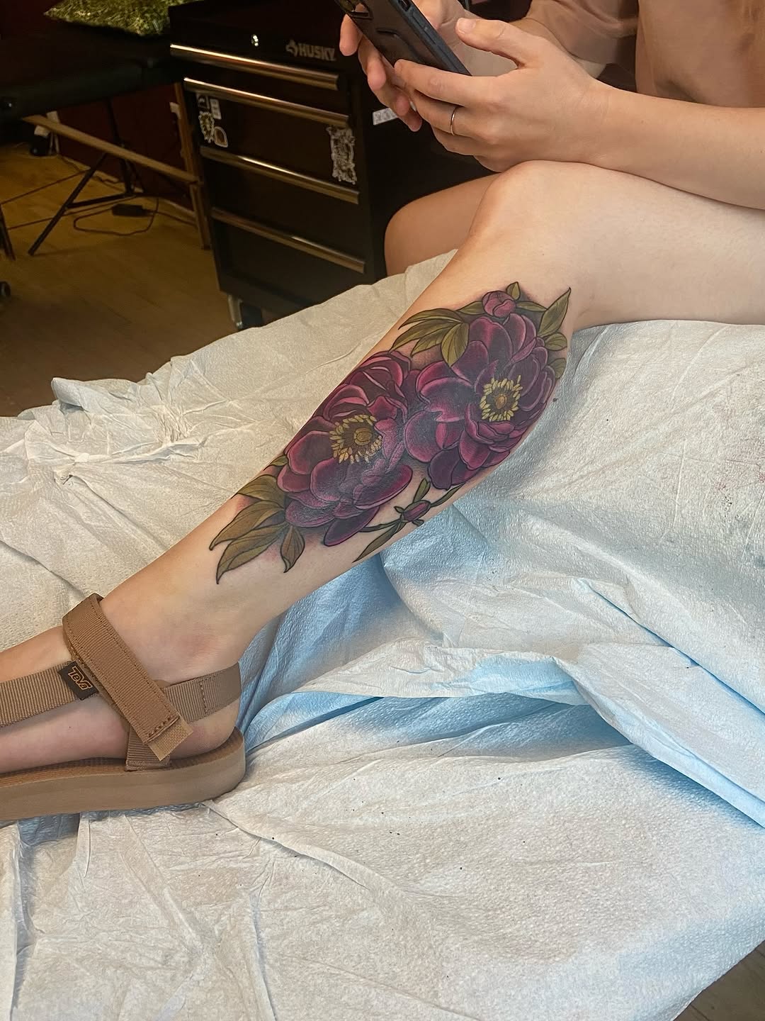 Tattoo by @marinamaytattoos — realism, color