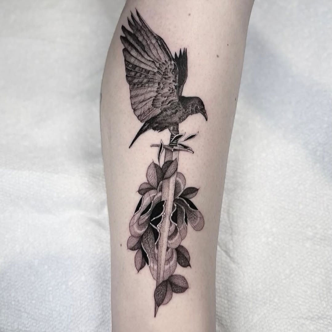 Tattoo by @borisbianchi — black_and_grey