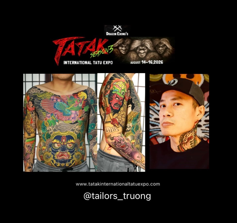 Tattoo by @tailors_truong — japanese_irezumi, black_and_grey