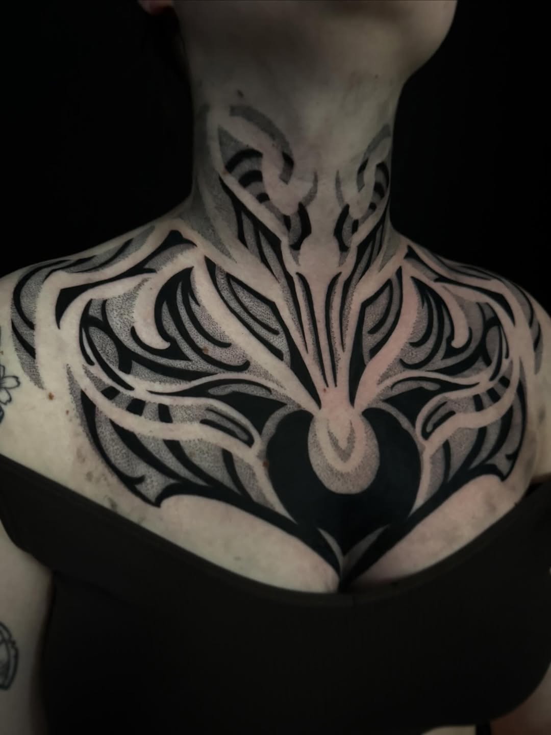 Tattoo by @z.a.r.k_art — blackwork, dotwork