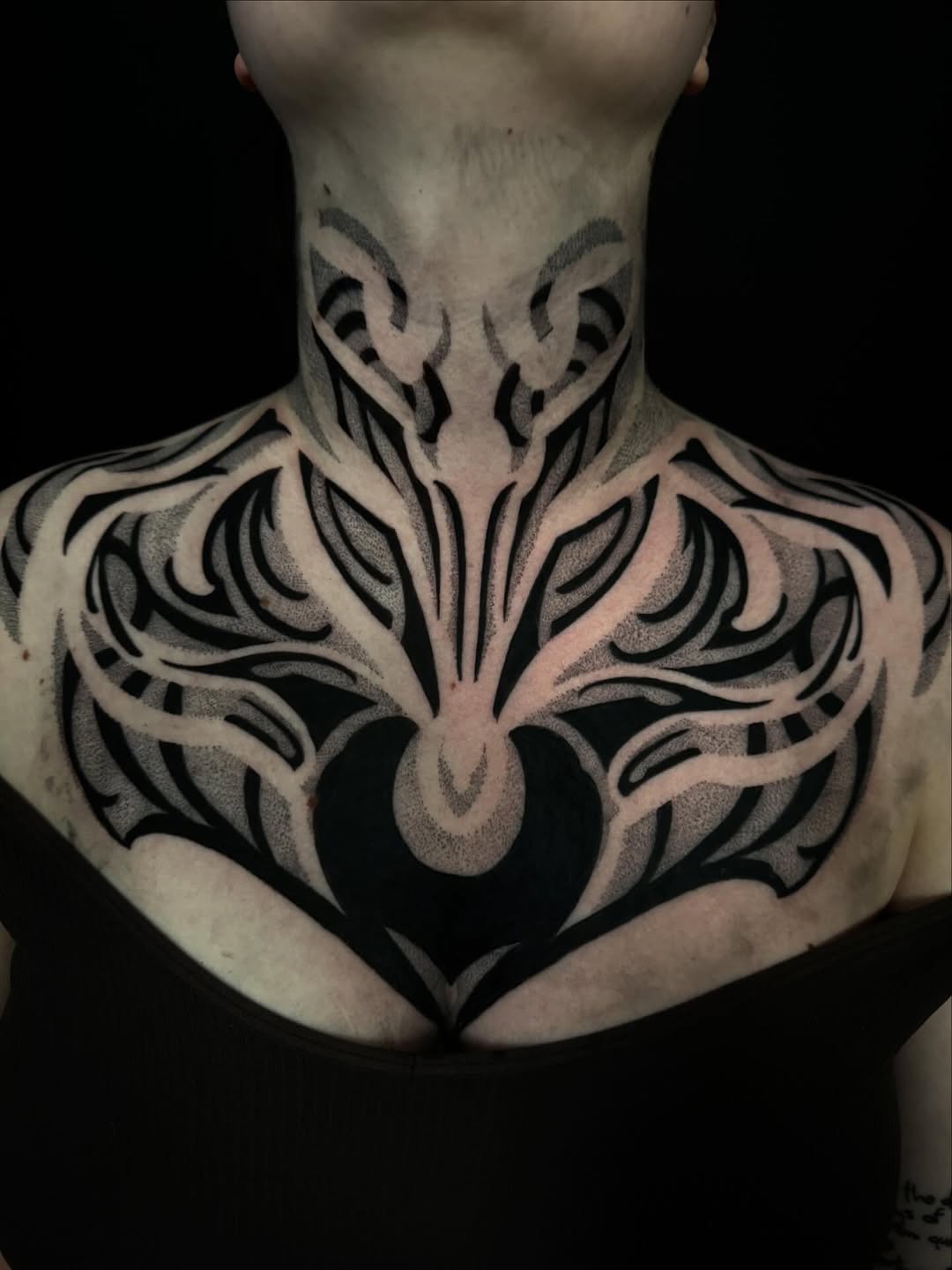 Tattoo by @z.a.r.k_art — blackwork, dotwork