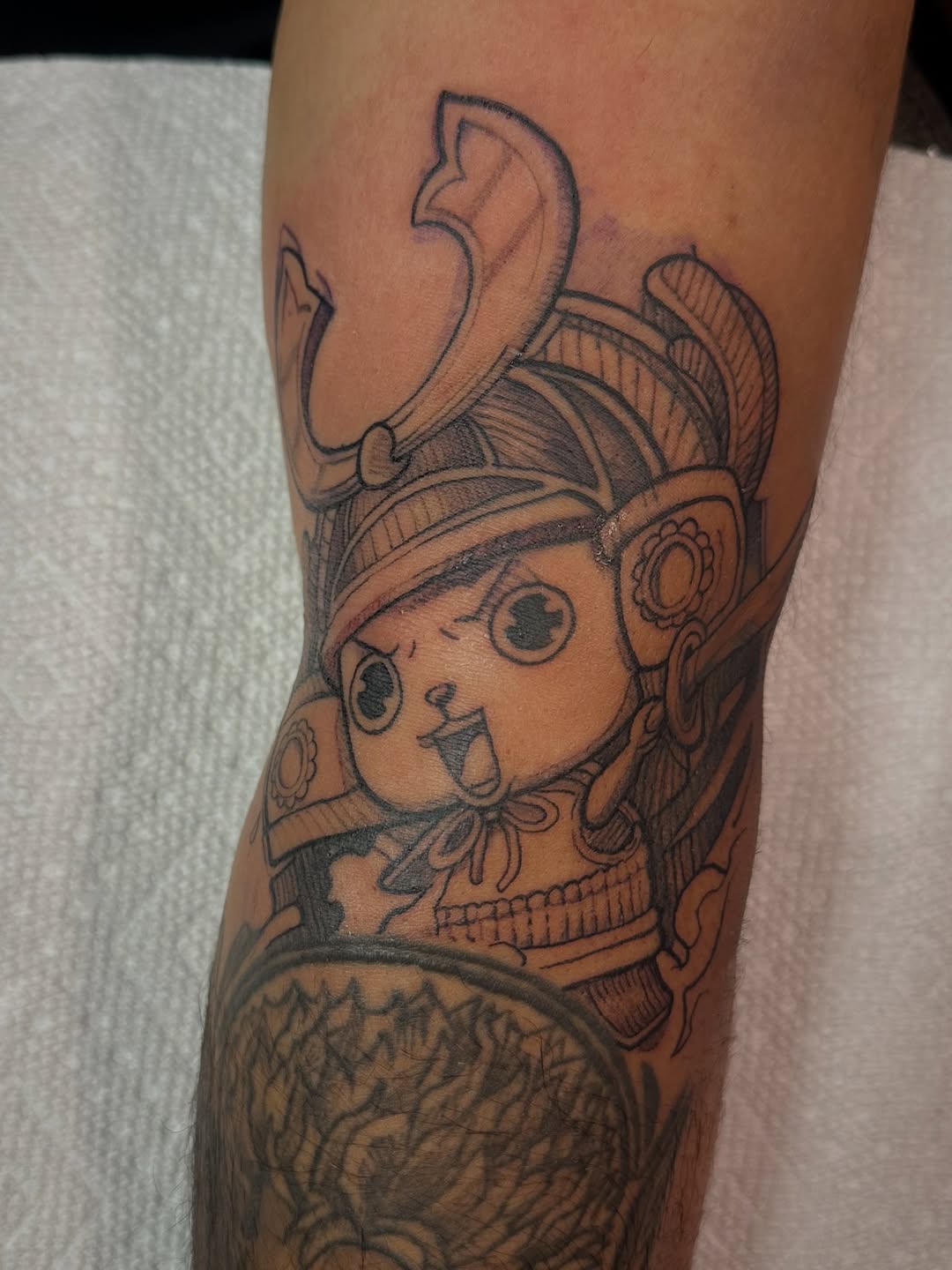 Tattoo by @velvetneedletattoo — anime