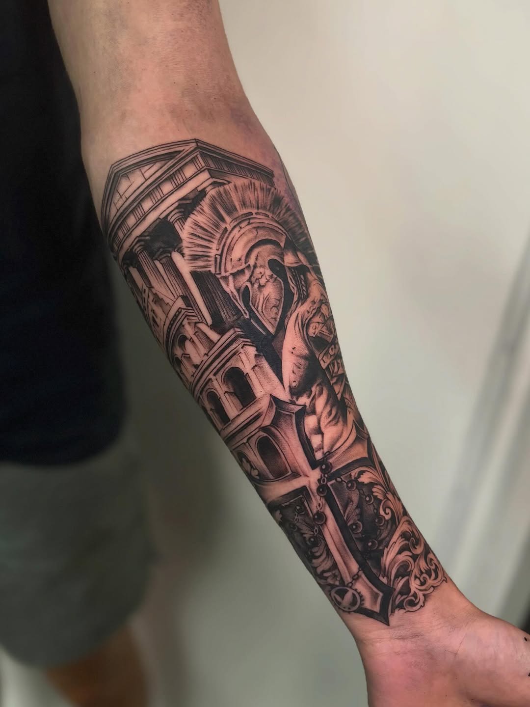 Tattoo by @tattoosbytessa_ — realism, black_and_grey