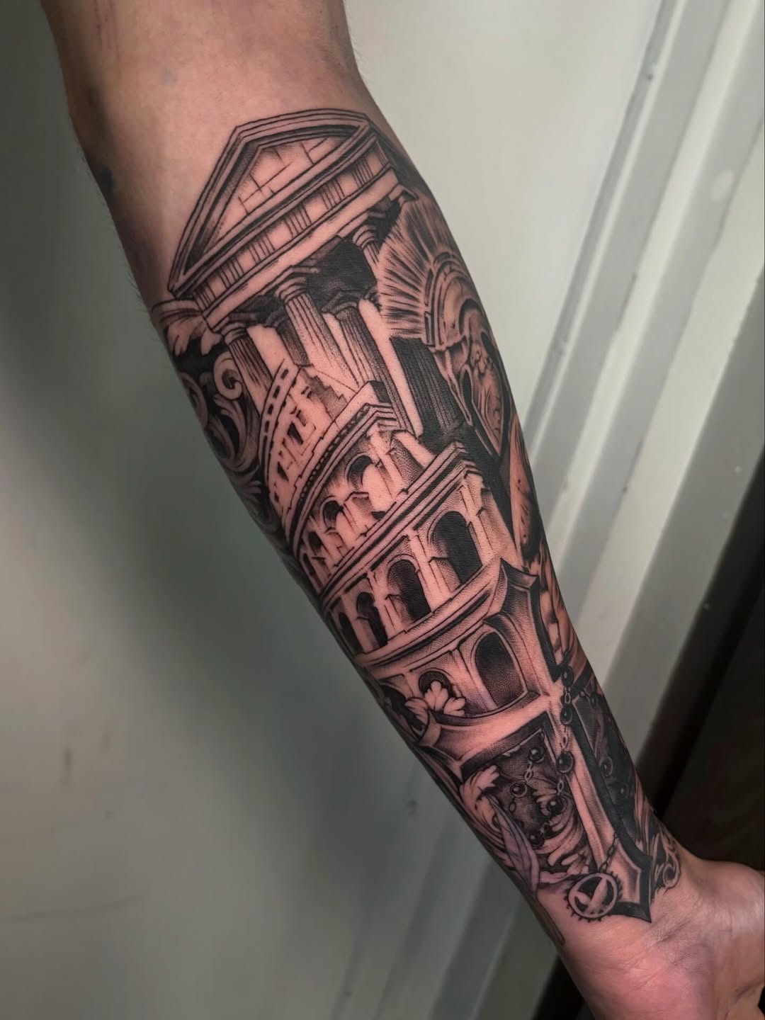 Tattoo by @tattoosbytessa_ — realism, black_and_grey