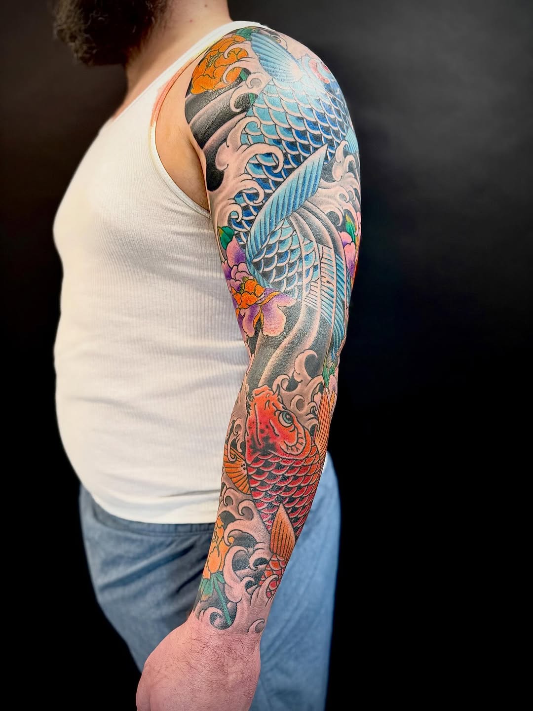 Tattoo by @cole_pittman — japanese_irezumi, illustrative