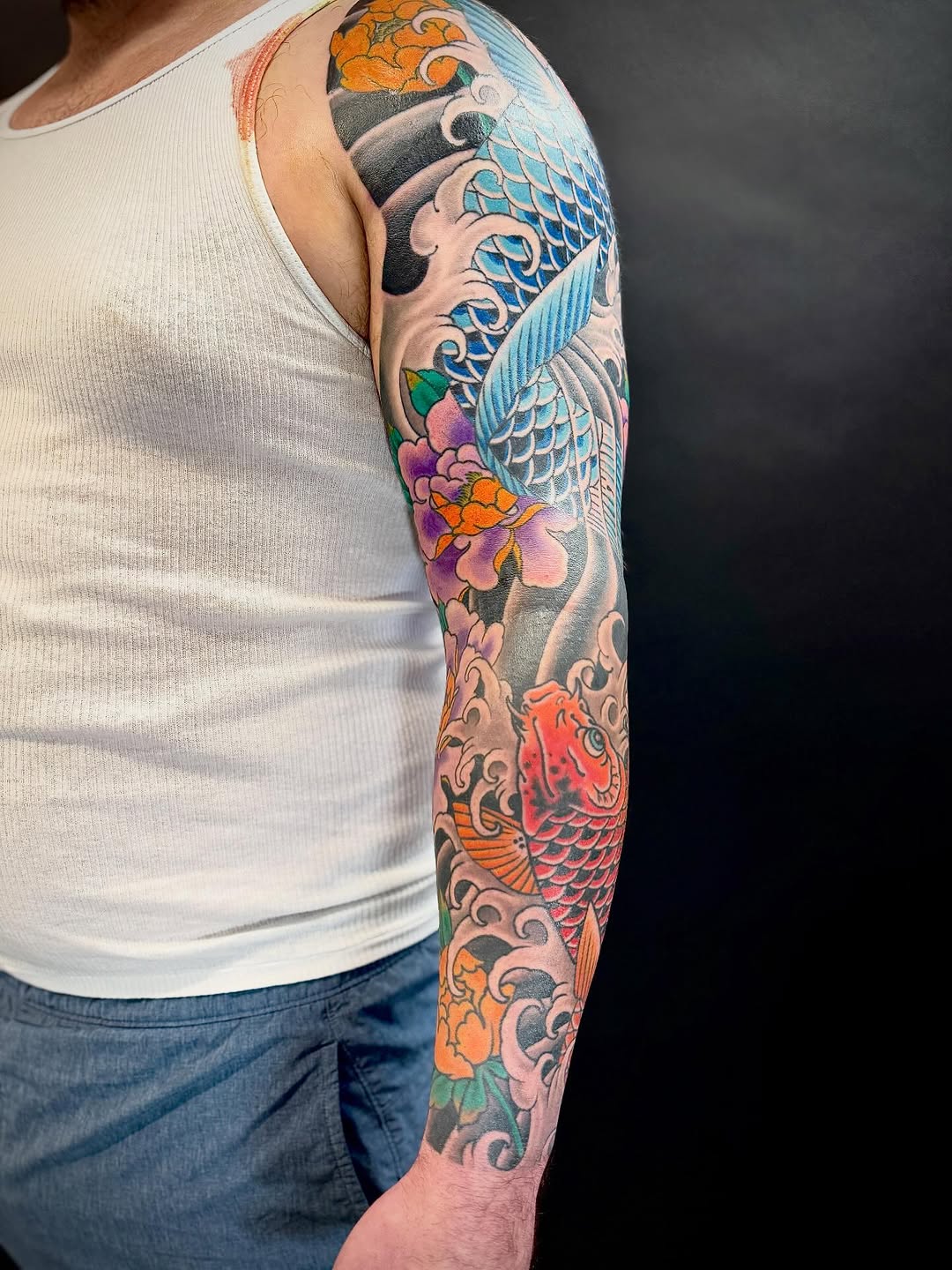 Tattoo by @cole_pittman — japanese_irezumi, illustrative
