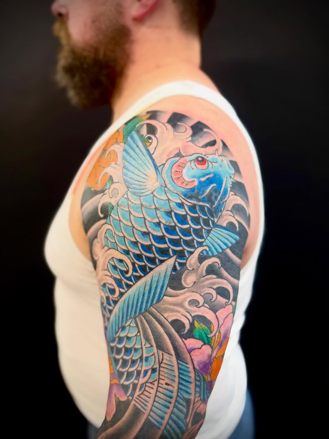 Tattoo by @cole_pittman — japanese_irezumi, illustrative