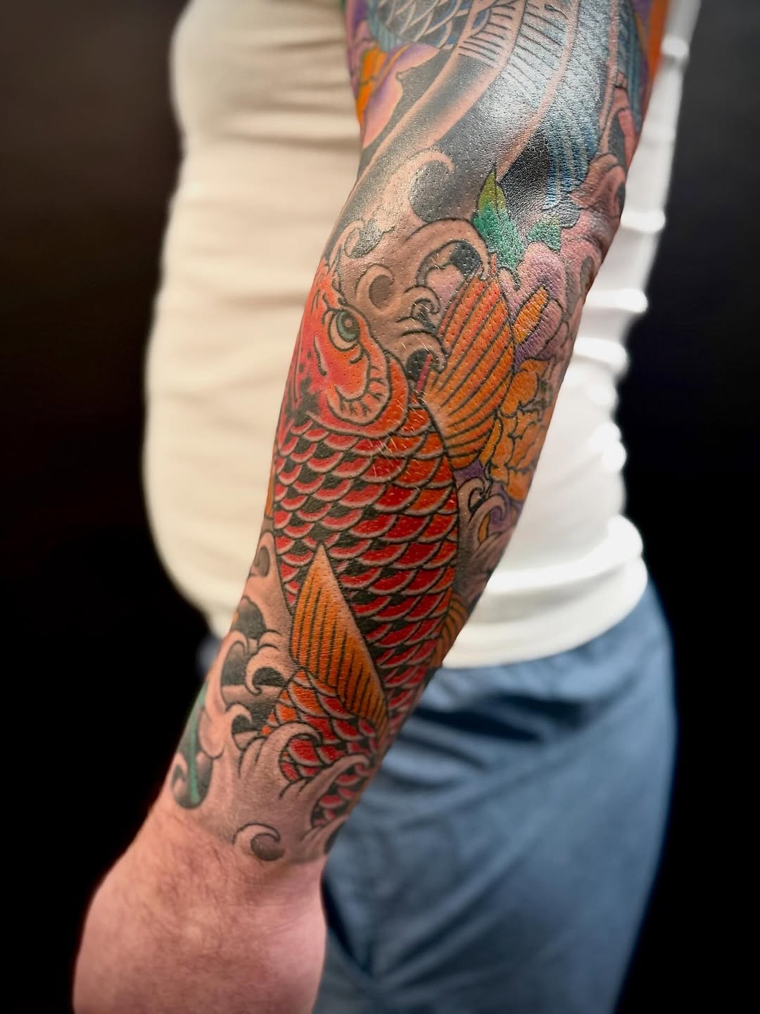 Tattoo by @cole_pittman — japanese_irezumi, illustrative