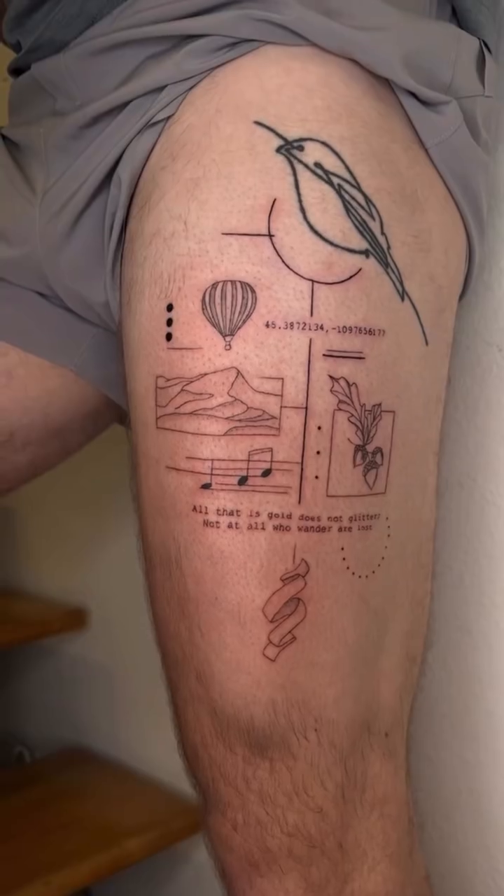 Tattoo by @mktattoos_ — fine_line, geometric