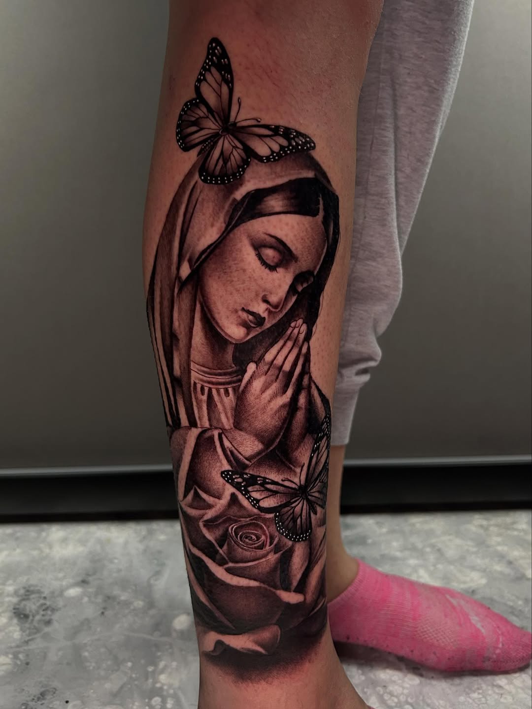 Tattoo by @ink.abby β realism, black_and_grey