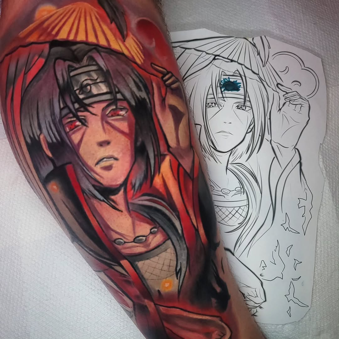 Tattoo by @m.truthtattoos — anime