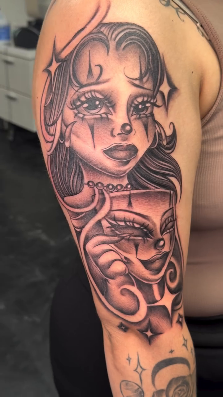 Tattoo by @kimtattoos_wslv β chicano, illustrative