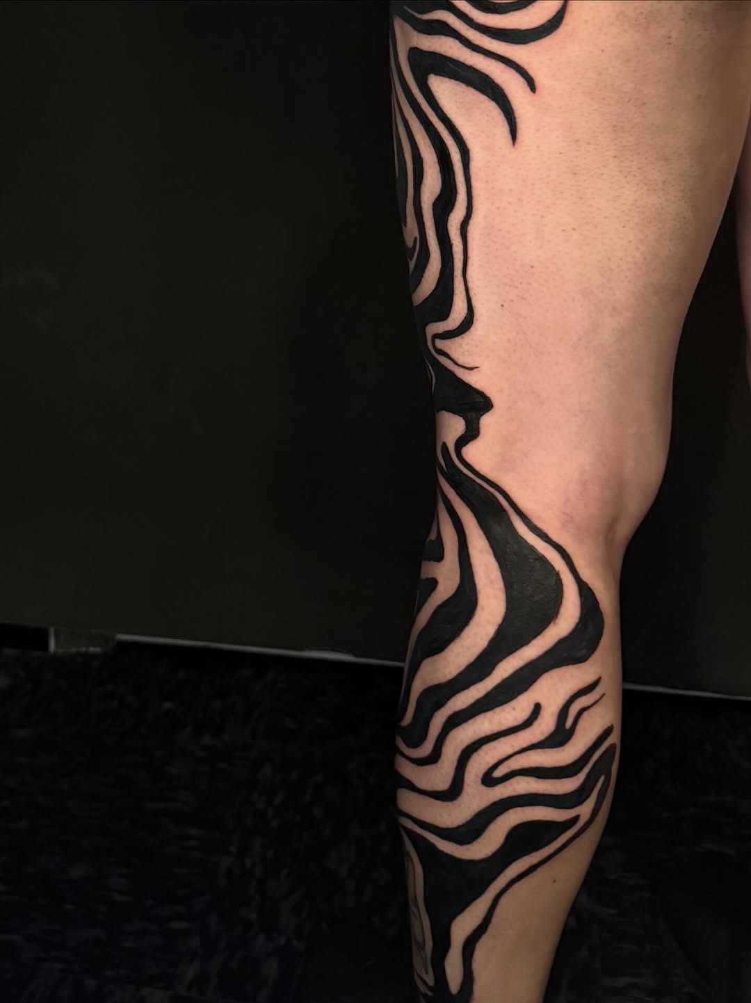 Tattoo by @worth.4ever — blackwork