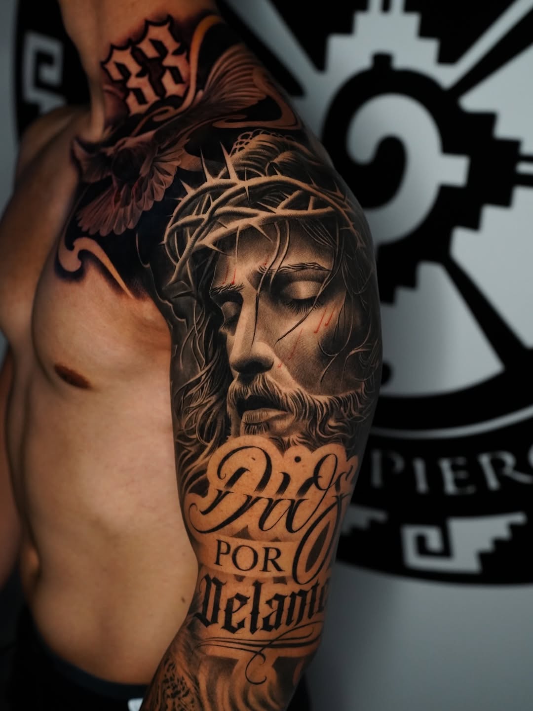 Tattoo by @salvador.tattoos — realism, black_and_grey