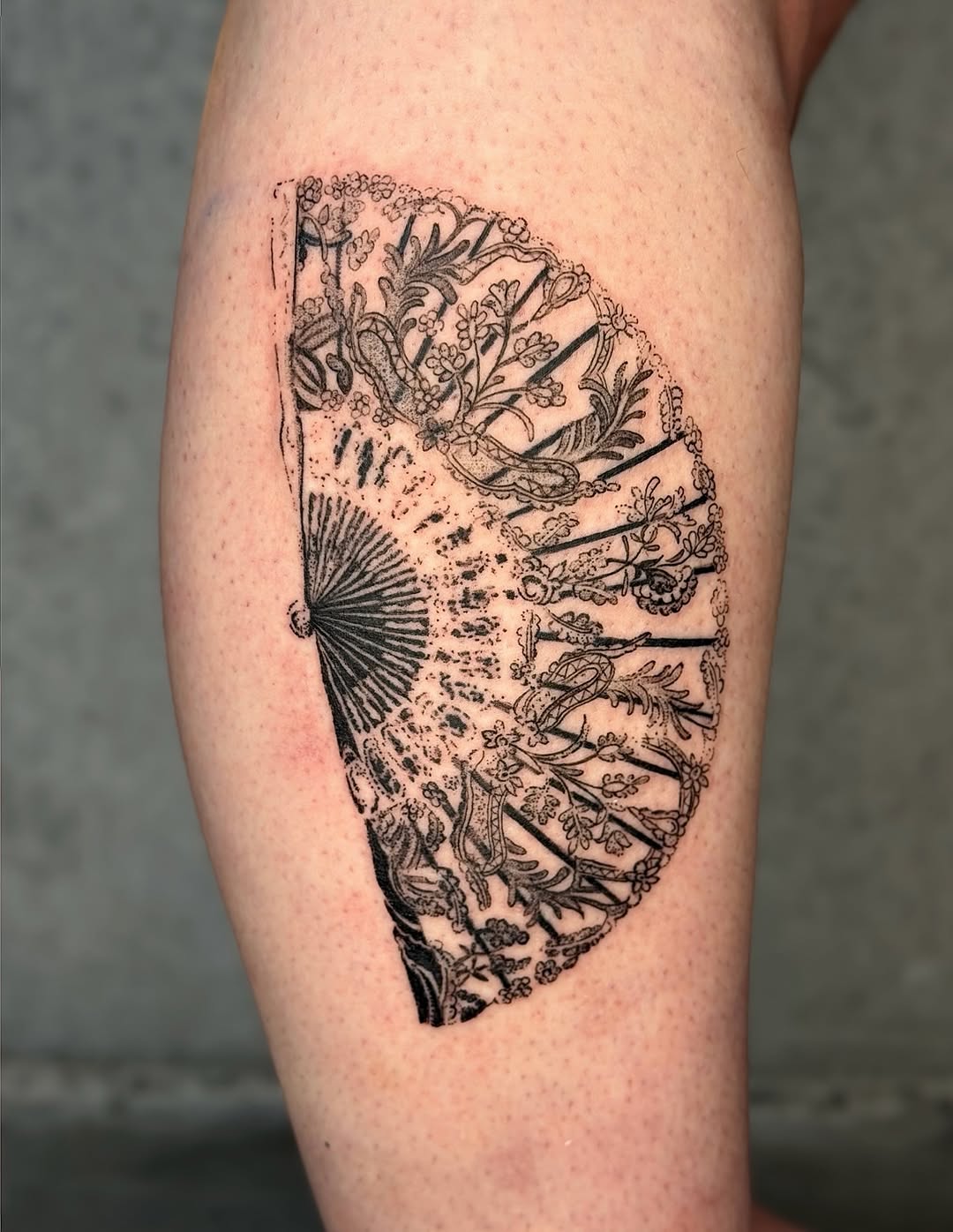 Tattoo by @enjolieart — fine_line, black_and_grey