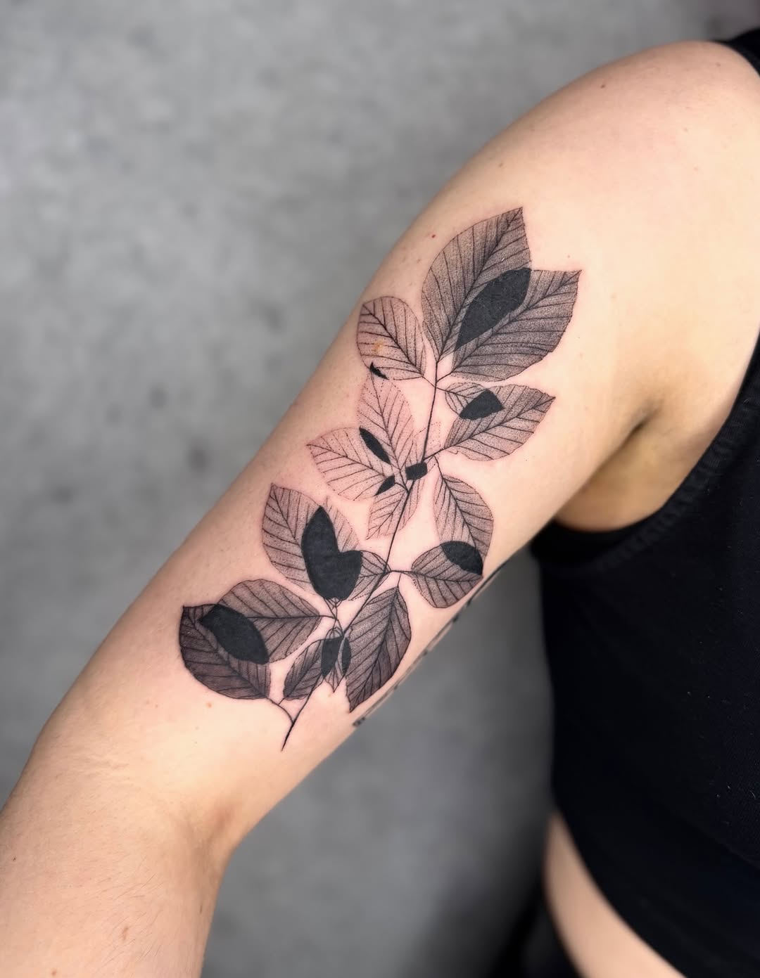 Tattoo by @enjolieart — fine_line, black_and_grey