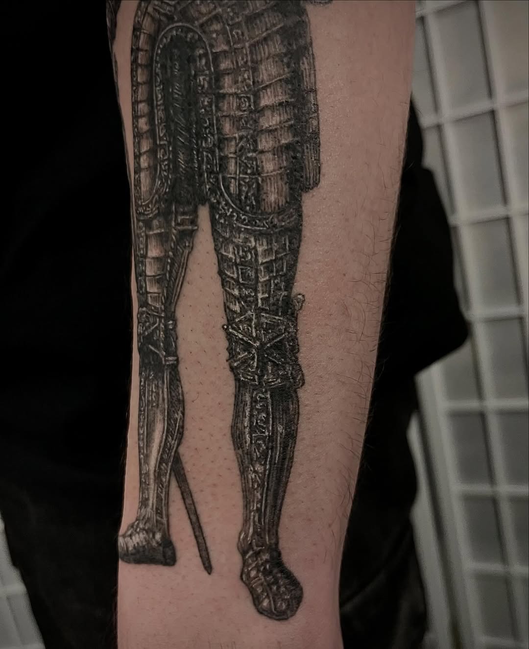 Tattoo by @gracespringerart — realism, black_and_grey