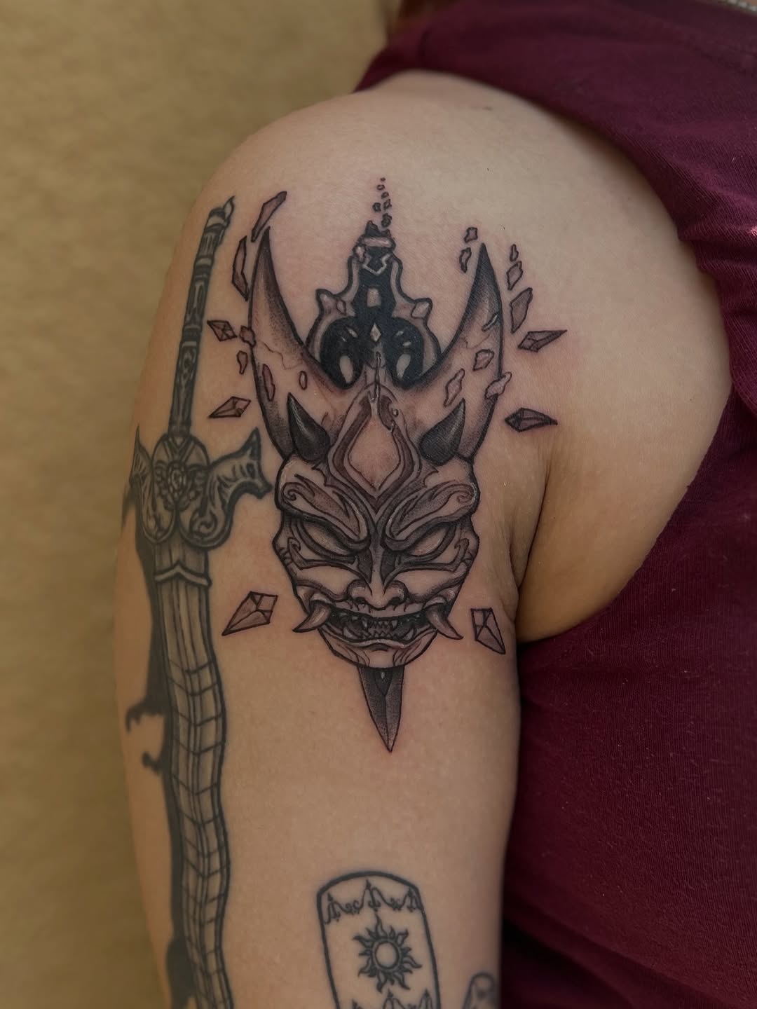 Tattoo by @artedlio — black_and_grey, realism