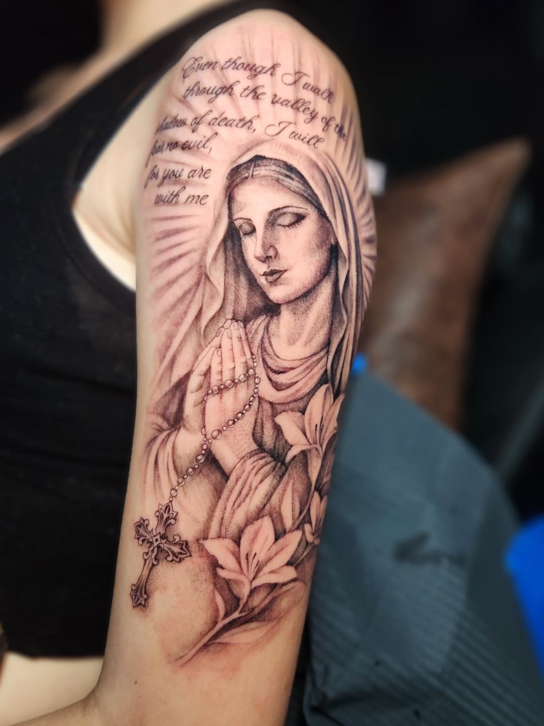 Tattoo by @theinkedgoddess β realism, black_and_grey