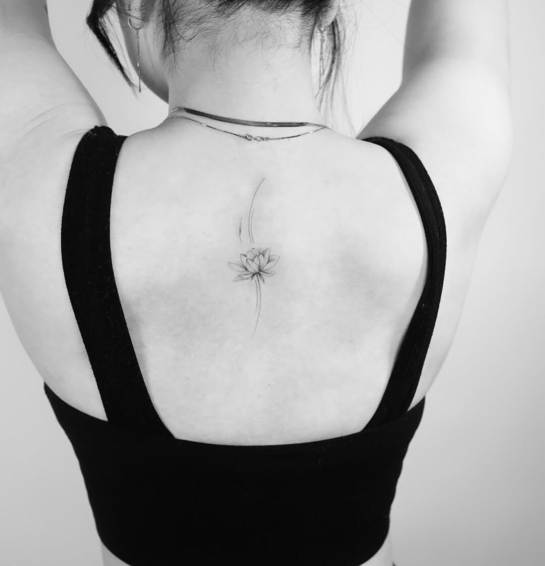 Tattoo by @cornu.tattoos β fine_line, minimalist