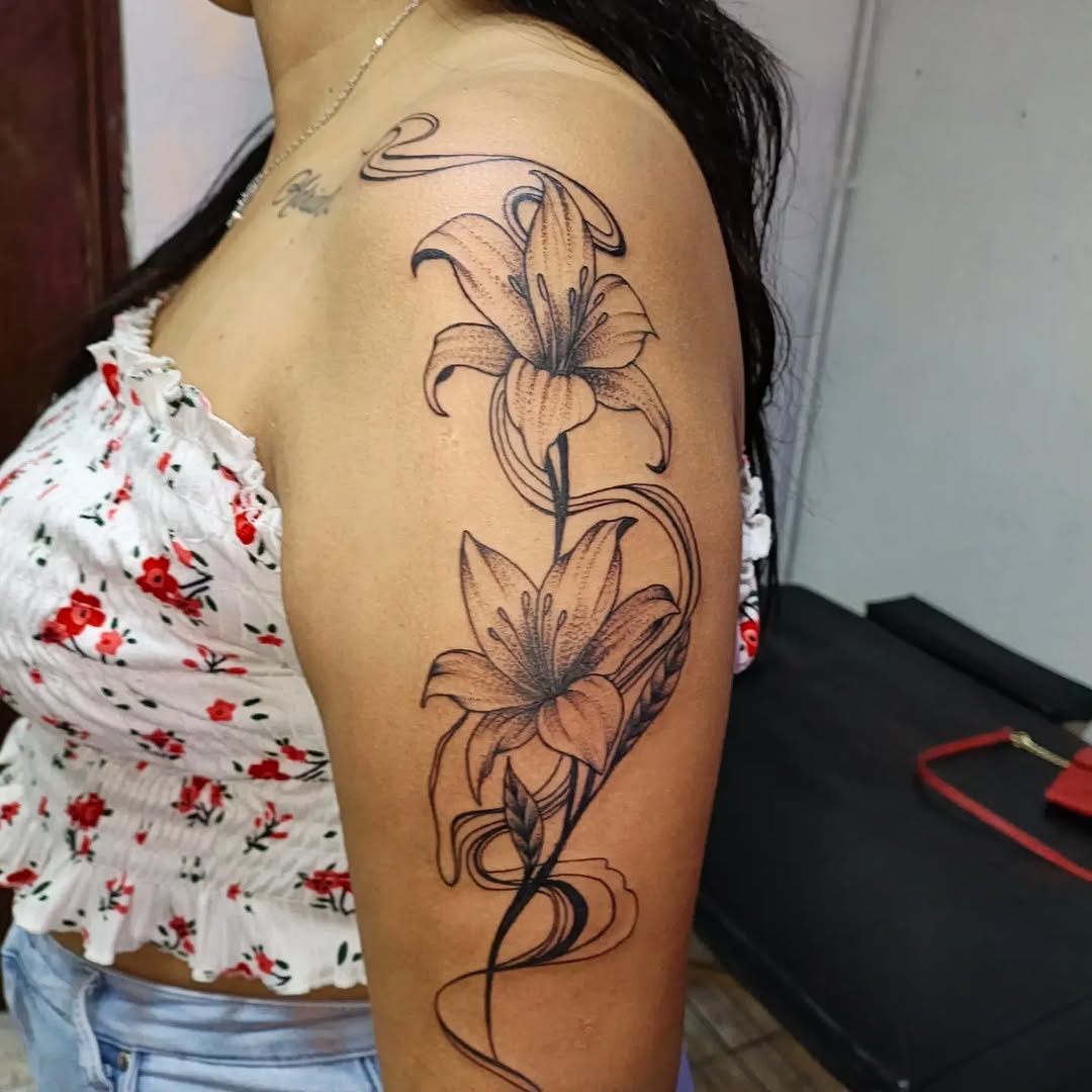 Tattoo by @ink_addiction_art — black_and_grey