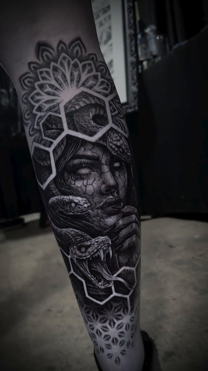 Tattoo by @shanesmith_ink โ black_and_grey, realism