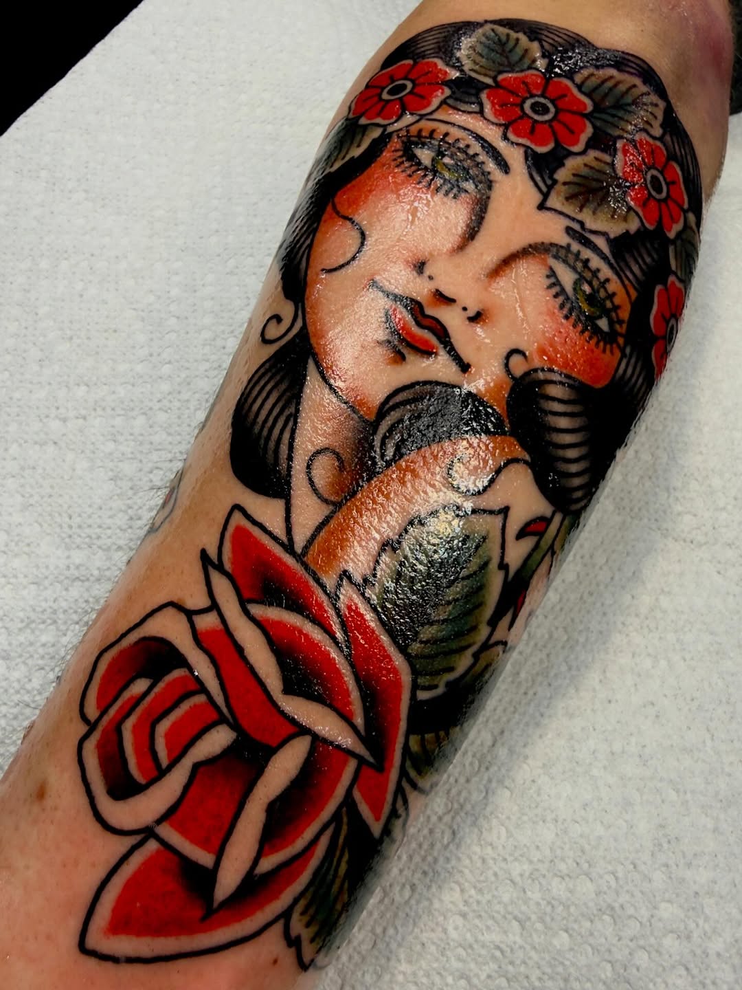 Tattoo by @sethwlkr — american_traditional, illustrative