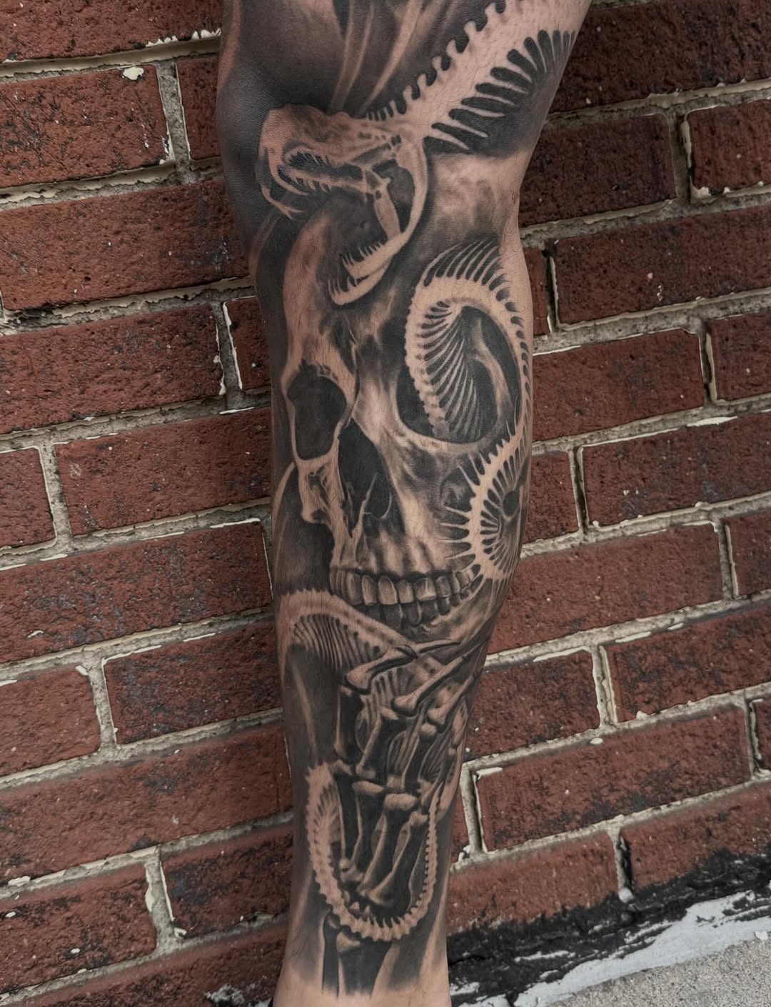 Tattoo by @jeremiahtattoos — realism, black_and_grey