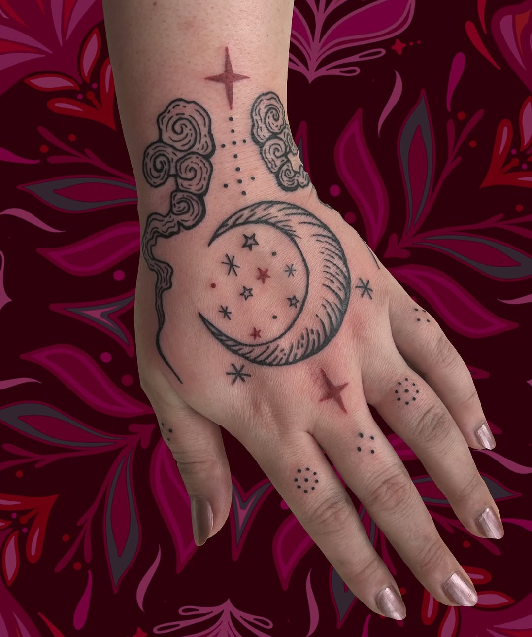 Tattoo by @honeybunnympls — illustrative, black_and_grey