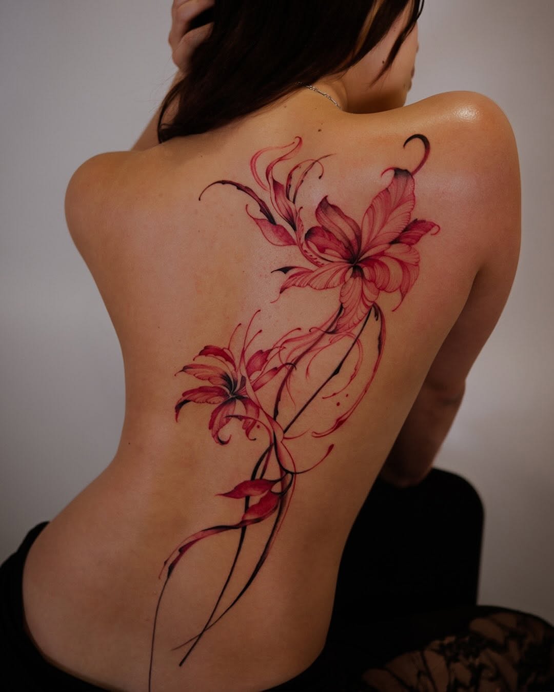 Tattoo by @estherinkflower — illustrative, fine_line