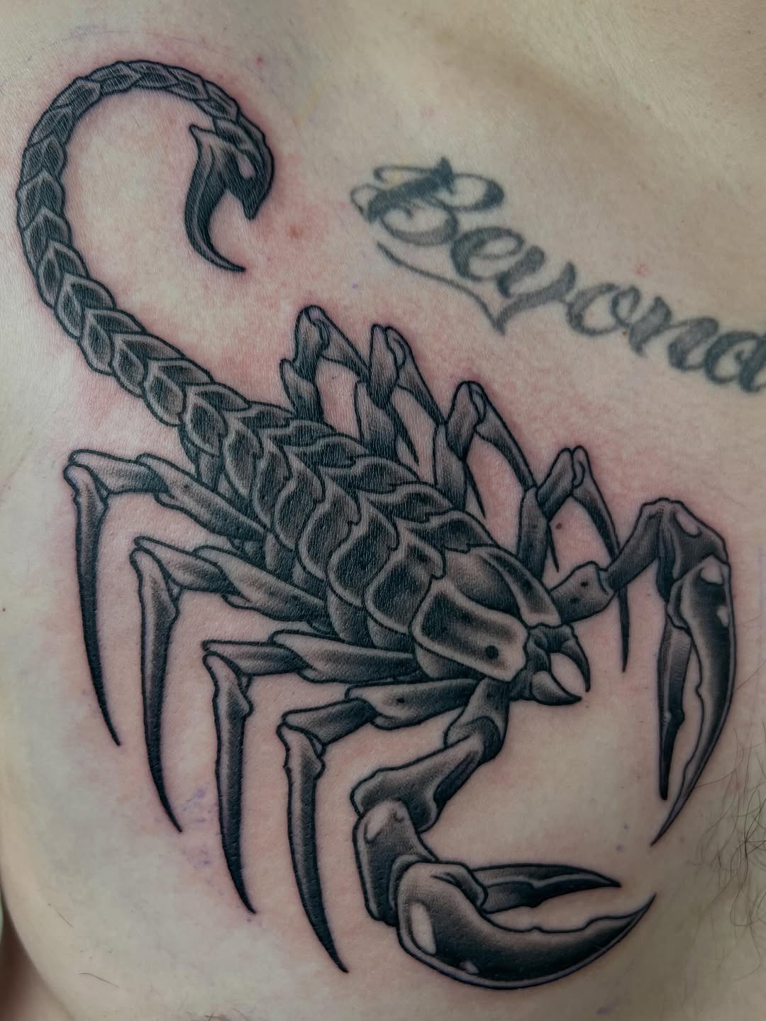 Tattoo by @dqtattoos — black_and_grey, realism