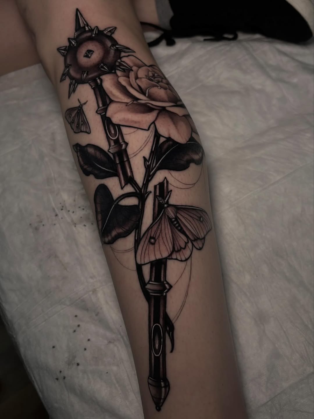 Tattoo by @taylorelizabethtattoos β black_and_grey, realism