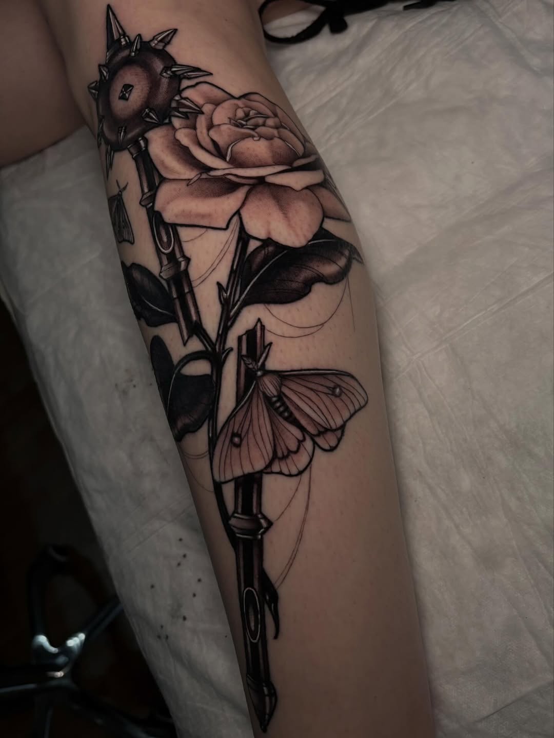 Tattoo by @taylorelizabethtattoos β black_and_grey, realism
