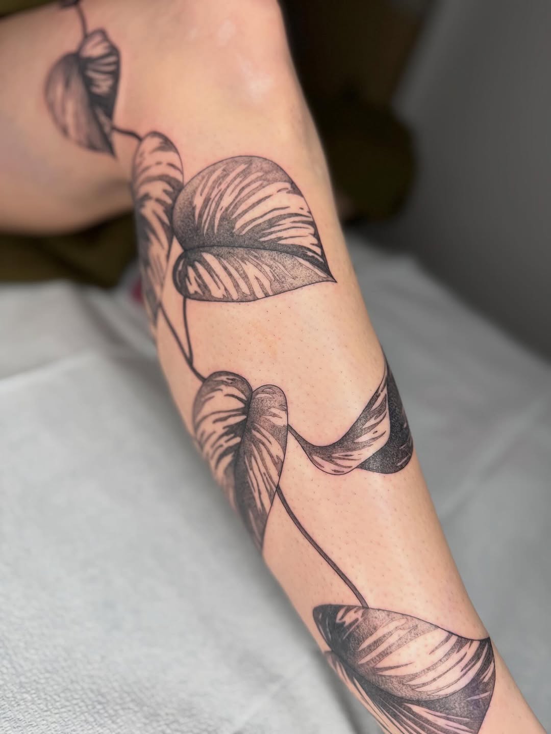 Tattoo by @madhamme — illustrative, black_and_grey