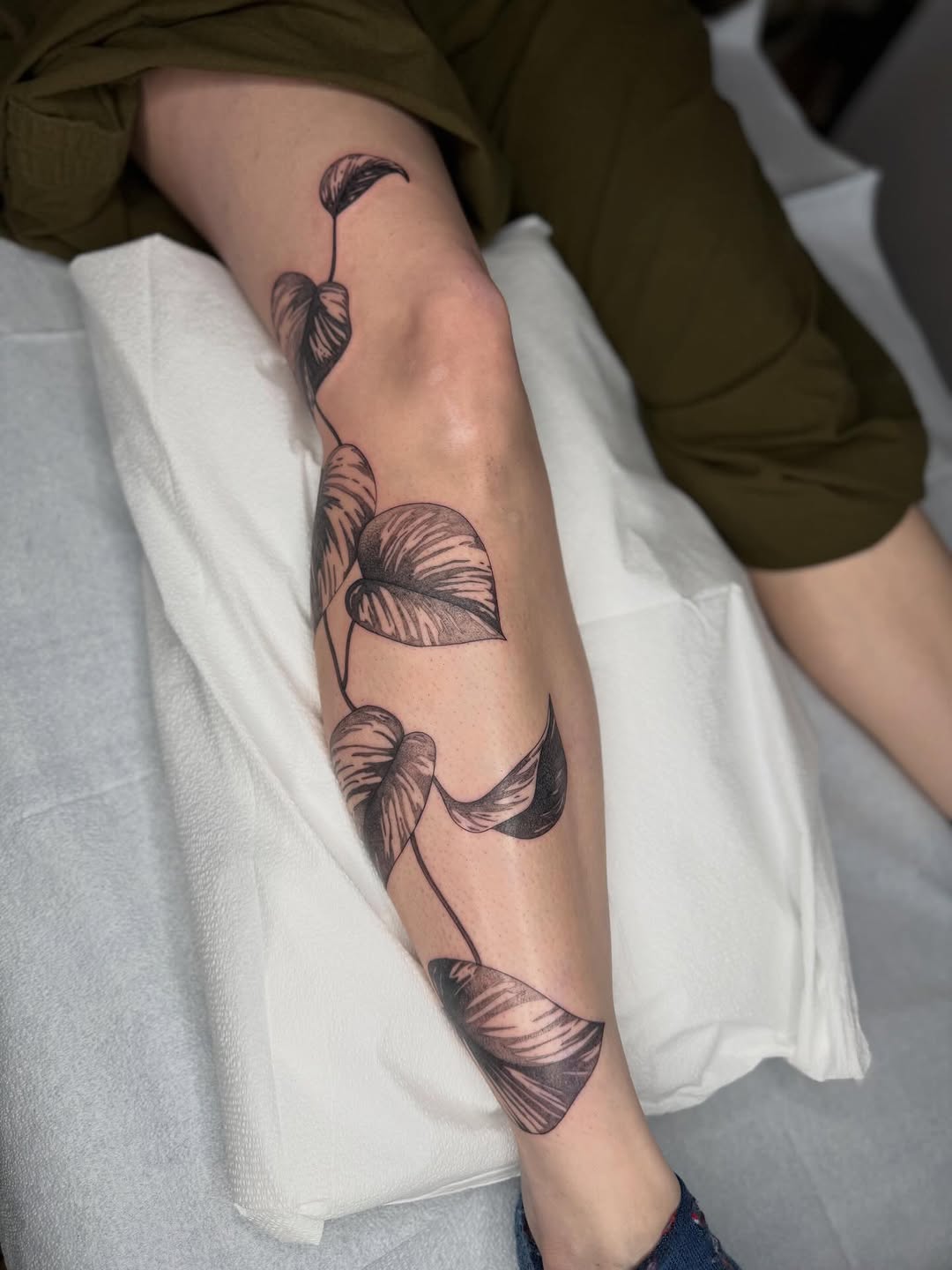 Tattoo by @madhamme — illustrative, black_and_grey