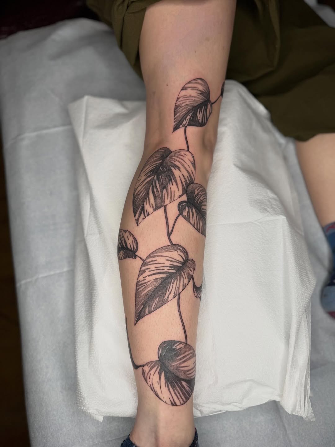 Tattoo by @madhamme — illustrative, black_and_grey