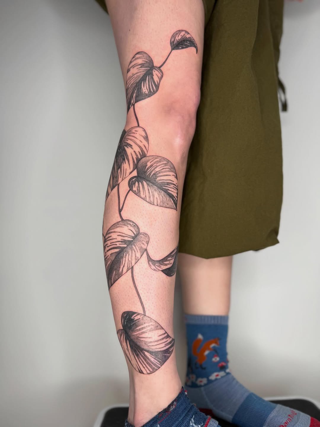 Tattoo by @madhamme — illustrative, black_and_grey