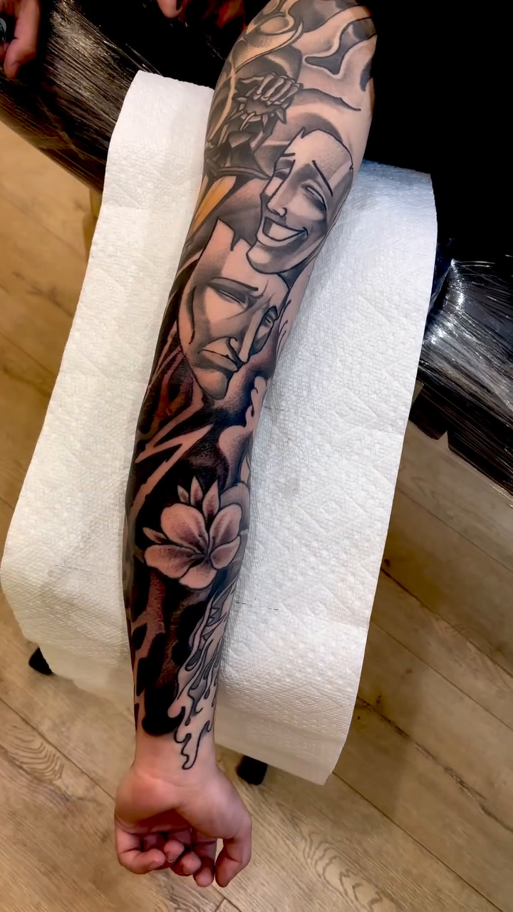 Tattoo by @ogdentattooparlor — black_and_grey, realism