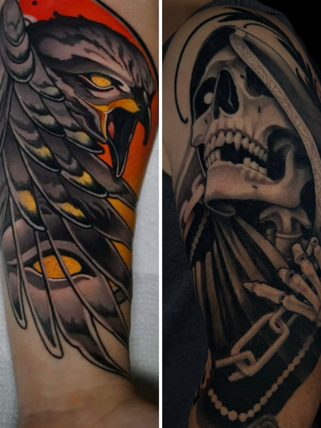 Tattoo by @cvaldestattoos — illustrative, realism