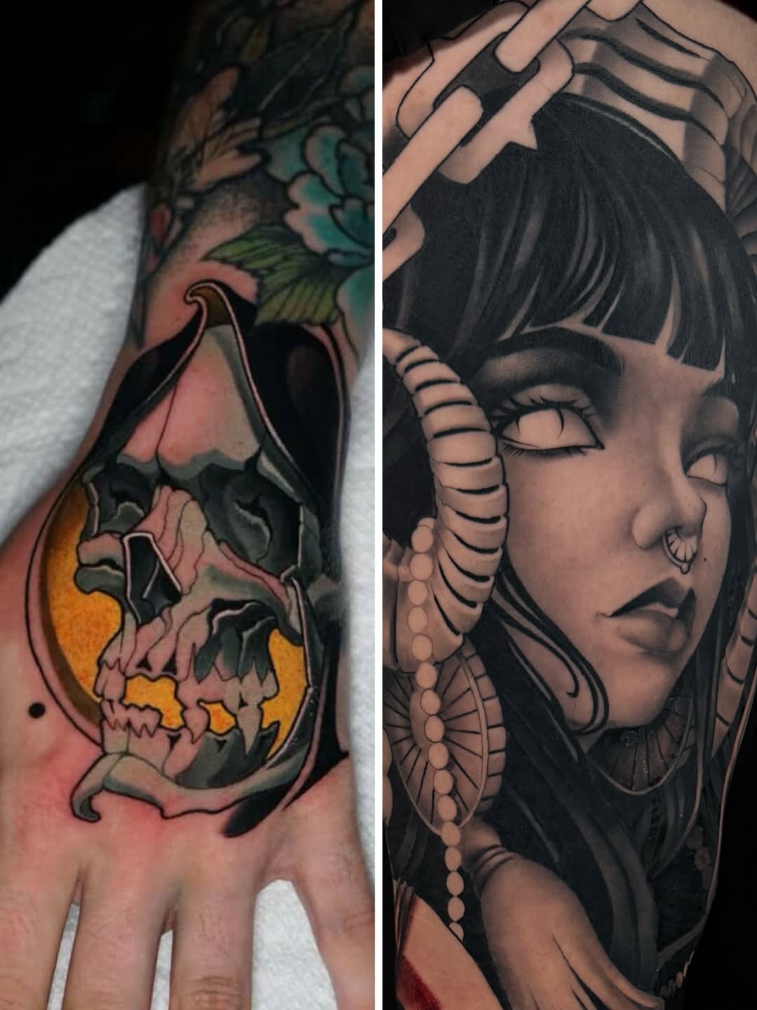 Tattoo by @cvaldestattoos — illustrative, black_and_grey
