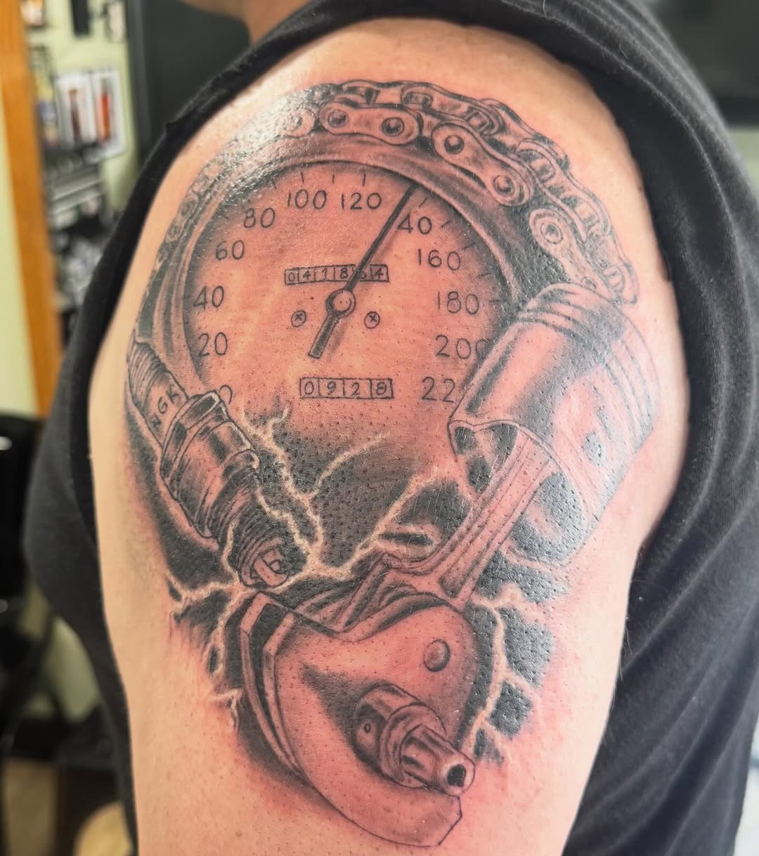 Tattoo by @papamule_ — realism, black_and_grey