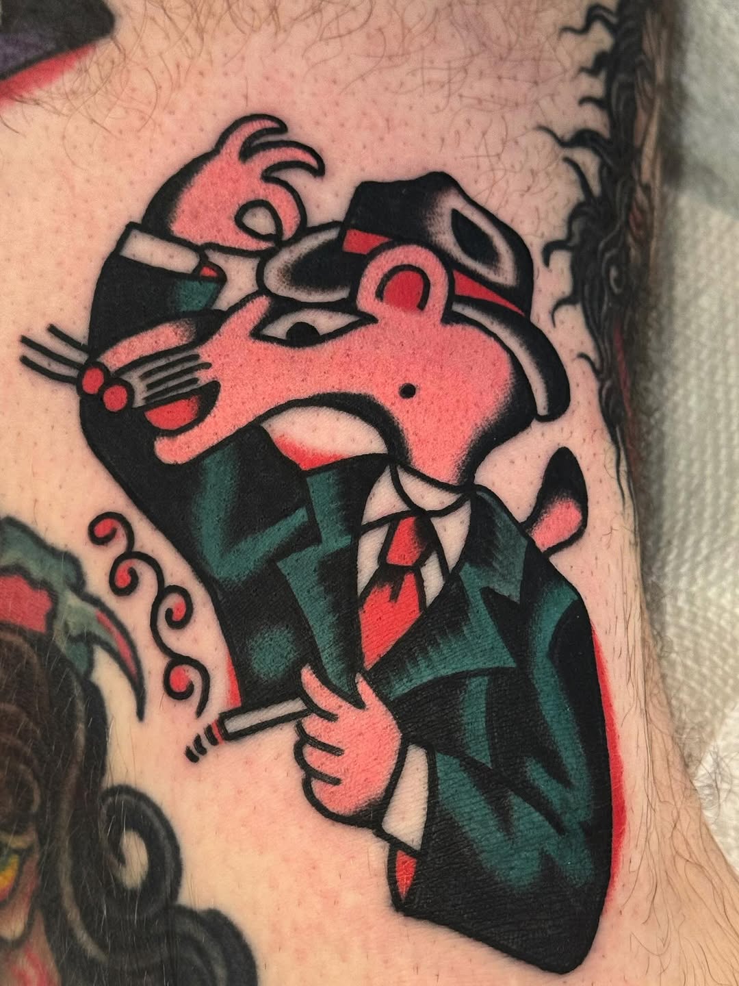 Tattoo by @tat2brain — american_traditional