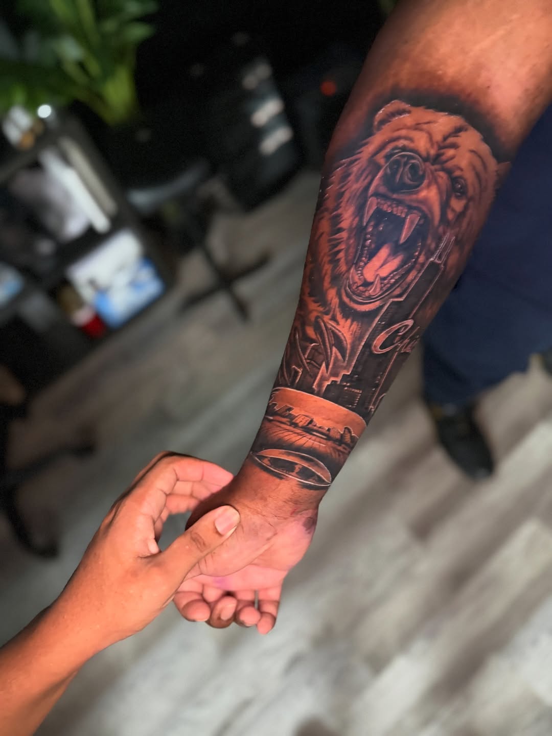 Tattoo by @societiesmenece β realism, black_and_grey