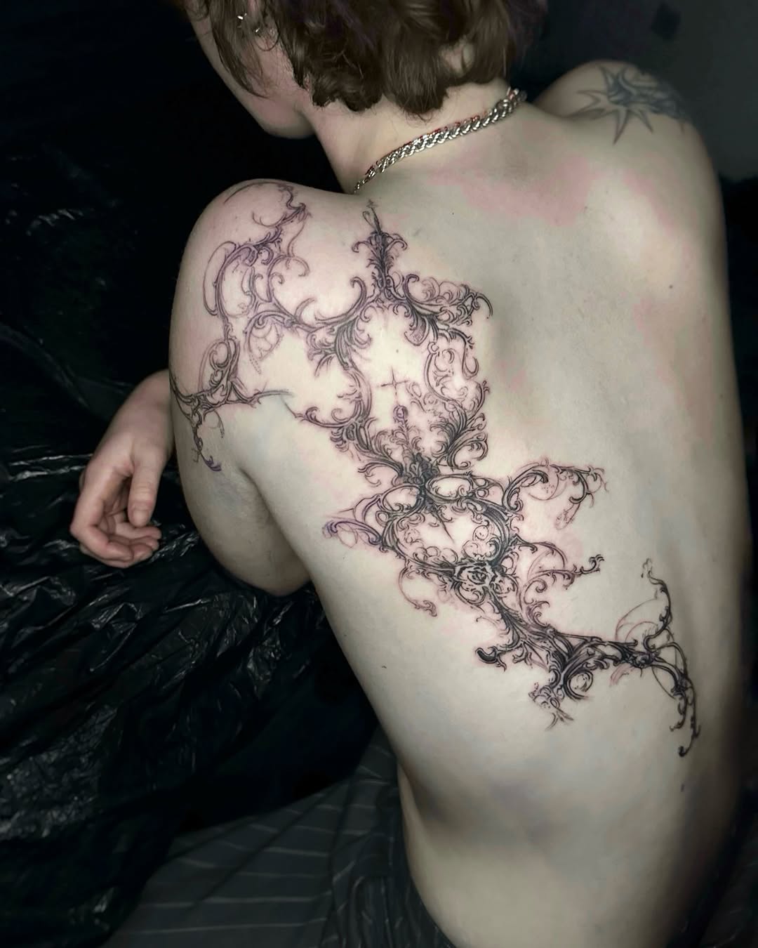 Tattoo by @ashencoil — ornamental