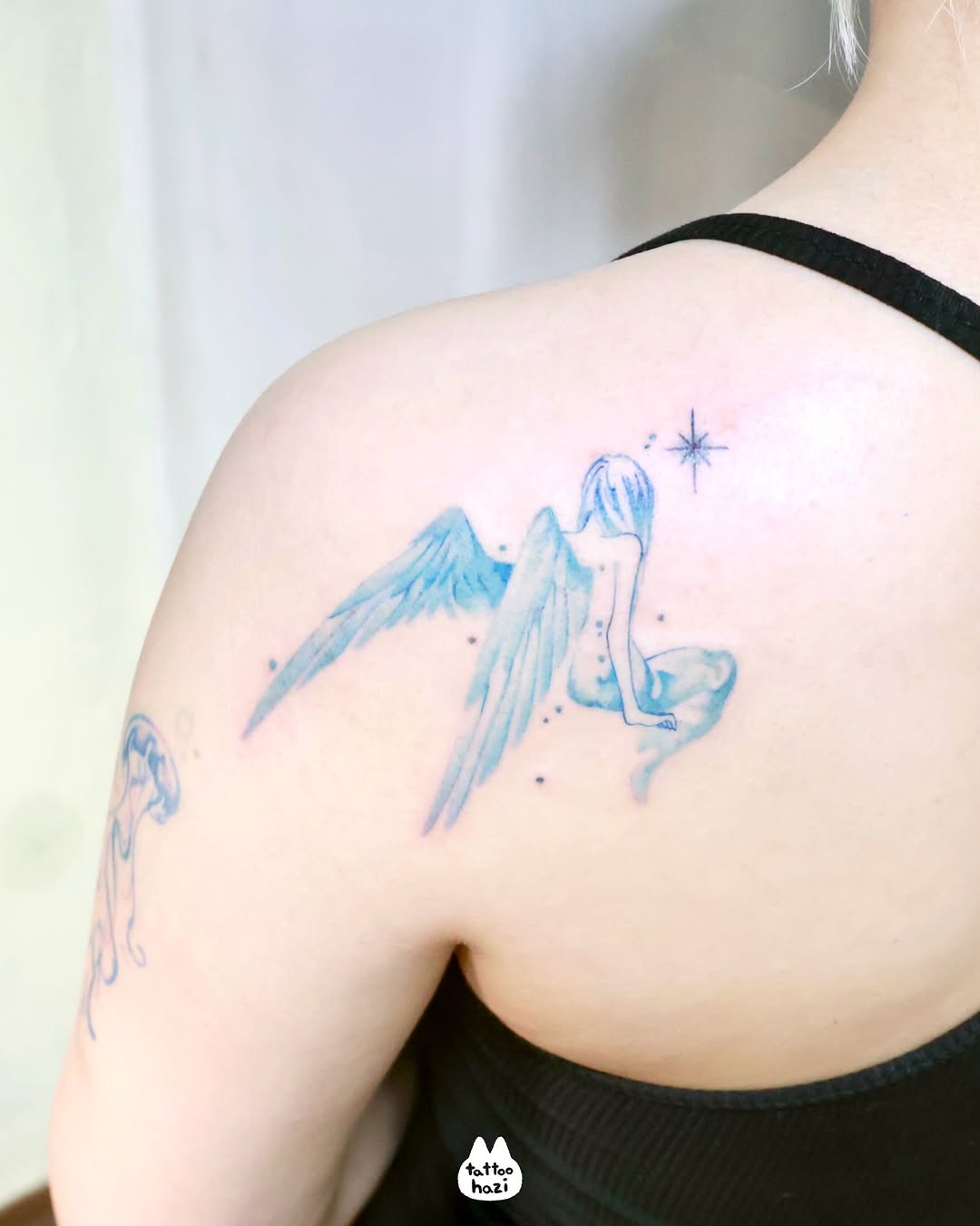 Tattoo by @tattoo_hazi — fine_line, watercolor